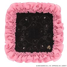 アナスイ × マイメロディ クロミ　大判　タオルハンカチ（28cm）ギャザーフリル