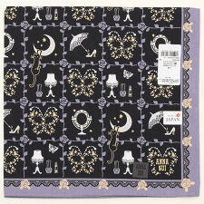 アナスイ　プリントハンカチ　ブティック柄　【ANNA SUI】