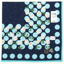 アナスイ　大判　プリントハンカチ（cm）ローズドット　【ANNA SUI】