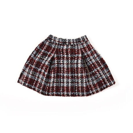ブークレー フロント タック ツイード チェック スカート （90cm  