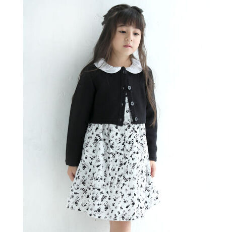 デシン フラワー プリント ワンピース １１０ １３０ｃｍ ベベ Bebe ファッション通販 マルイウェブチャネル Ca000 418 01 01