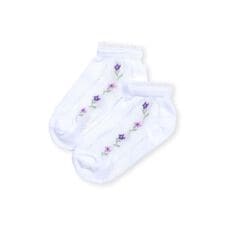 花柄チュール付きアンクルソックス(11~24cm)