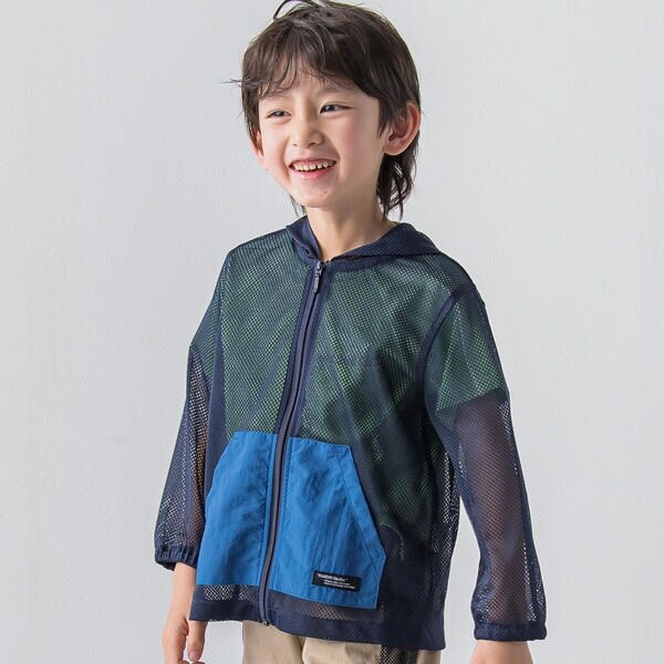 防虫加工】メッシュパーカー(90~150cm) | ベベ(BeBe) | マルイ