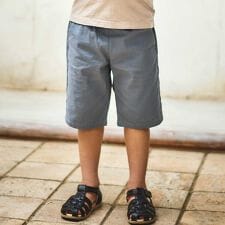 スラブオックスリーフ柄ポケットハーフパンツ(90~150cm)