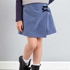 モールスキンラップスカート風ショートパンツ(90~160cm)