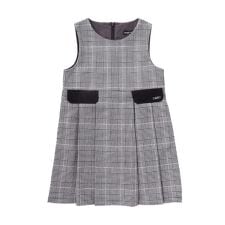 【お揃い】グレンチェックプリーツジャンパースカート(90~150cm)