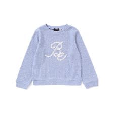 ラメテレコレースモチーフロゴプルオーバー(100~160cm)