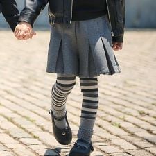 ボンディングボックスプリーツキュロットパンツ(90~160cm)