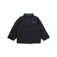 ベベ(BeBe)の【撥水】リップストップ×タフタリバーシブル中綿ブルゾン(90~150cm)