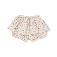 【お揃い】小花柄シャツコールペプラムカボチャパンツ(80~100cm)