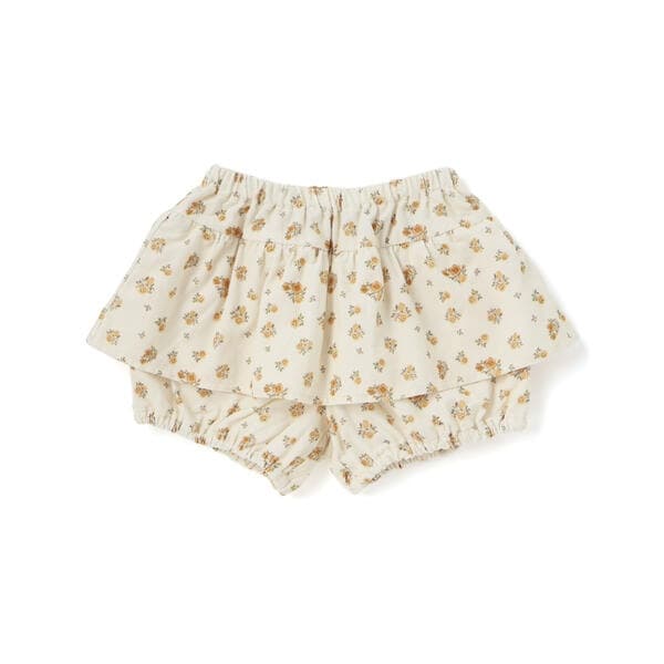 【お揃い】小花柄シャツコールペプラムカボチャパンツ(80~100cm)