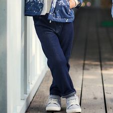 デニムムートン裏ファーストレートロングパンツ(80~160cm)