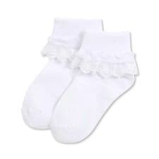 レース付き折り返しショートソックス(11~24cm)