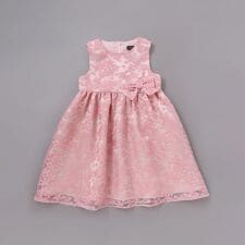 フローラルオパールプリントウエストリボンドレス(110~130cm)