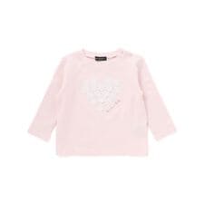 ハートレースモチーフ針抜き長袖Tシャツ(80~100cm)