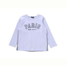 チェックスムース切り替えパッチロゴ長袖Tシャツ(90~160cm)