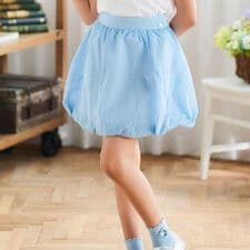 シアータフタバルーンスカート(100~160cm)