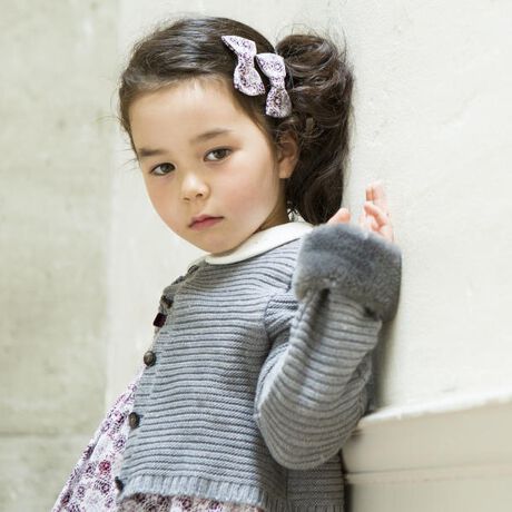 袖ファー付ニットカーディガン ベベ Bebe 1105 003 ファッション通販 マルイウェブチャネル