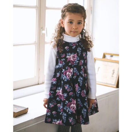 ブーケ プリント ネル 起毛 ワンピース ９０ｃｍ １５０ｃｍ ベベ Bebe 1101 ファッション通販 マルイウェブチャネル