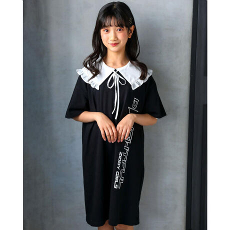 ｂｉｇ ロゴ ｔシャツ ワンピース １３０ １６０ｃｍ ジディ Ziddy 1221 ファッション通販 マルイウェブチャネル