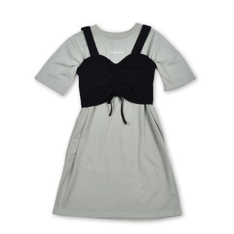 ビスチェ ｔシャツワンピース セット １３０ １６０ｃｍ ジディ Ziddy 1222 ファッション通販 マルイウェブチャネル