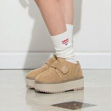 【 ニコ☆プチ 掲載 】厚底ムートンブーツ(21~24cm)