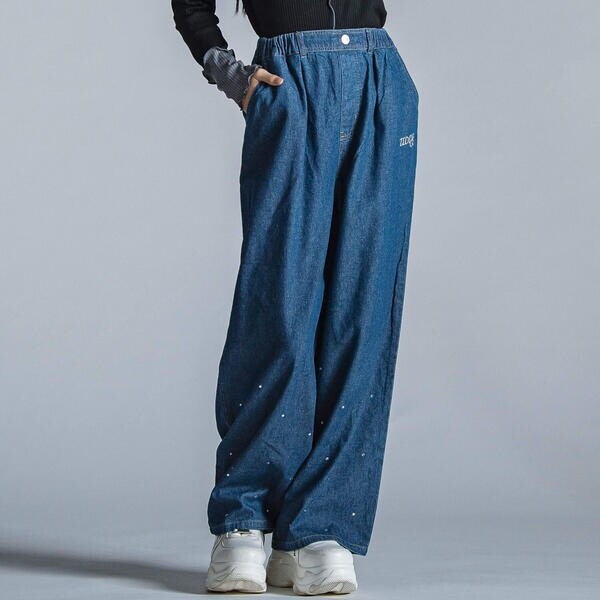 ラインストーン付きデニムパンツ(130~160cm) | ジディ(ZIDDY