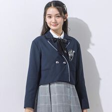 【 ニコ☆プチ 掲載 】短丈ジャケット(140~160cm)