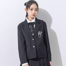 【 ニコ☆プチ 掲載 】エンブレムジャケット(140~160cm)