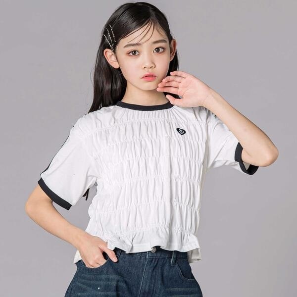 [�}���C]�V���[�����O�g�b�v�X(130~160cm)/�W�f�B�iZIDDY�j �z���C�g