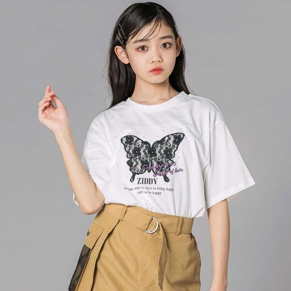 [�}���C]���[�X�o�^�t���C�E�X�p�[�N��T�V���c(130~160cm)/�W�f�B�iZIDDY�j �I�t�z���C�g