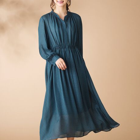 アンティークパターンプリントワンピース ピサーノ Pisano ファッション通販 マルイウェブチャネル