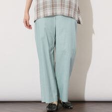ピサーノ(PISANO)の【手洗いOK】コットンリネンワイドパンツ
