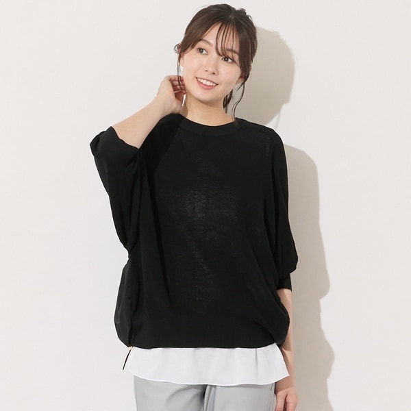 新品 PISANO ピサーノ フレアスリーブ チュニック ピサーノ フレア スリーブ チュニック 大きいサイズ ゆったり 白