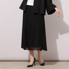 アコーディオンプリーツ・シフォンスカート