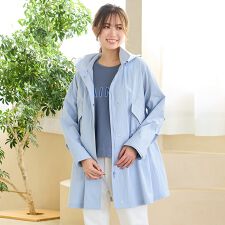 【撥水・接触冷感・透湿・UVカット】ユーティリティコート