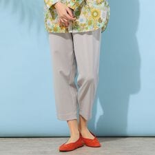 【手洗いOK・接触冷感・撥水】テーパードパンツ