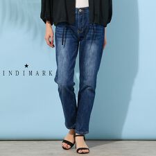 【手洗いOK・INDIMARKコラボ】ボーイフレンドパンツ