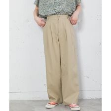 2タックストレートパンツ