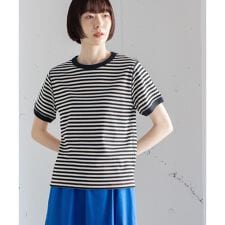 ハニカムボーダーTシャツ | プードゥドゥ(POU DOU DOU)
