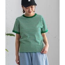 ハニカムボーダーTシャツ | プードゥドゥ(POU DOU DOU)