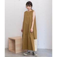 プードゥドゥ(POU DOU DOU)のバックヘム配色コクーンワンピース