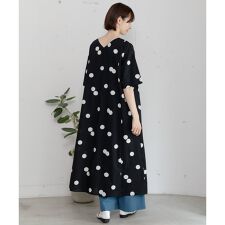 ランダムドット2wayフレアワンピース