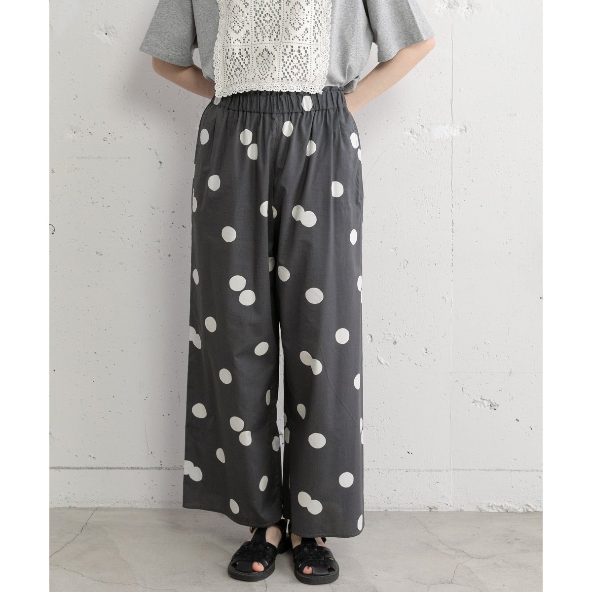 裾スカラップパンツ | プードゥドゥ(POU DOU DOU) | マルイウェブチャネル