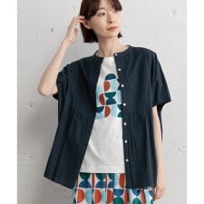 ピンタックヨークドルマンブラウス