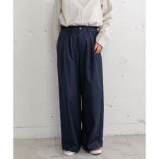 タックワイドパンツ