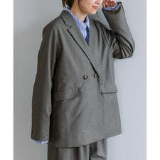 ダブルブレストテーラードジャケット