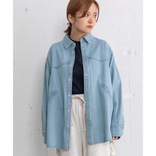 ウエスタンヨークデニムシャツ