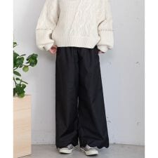 裾スカラップパンツ