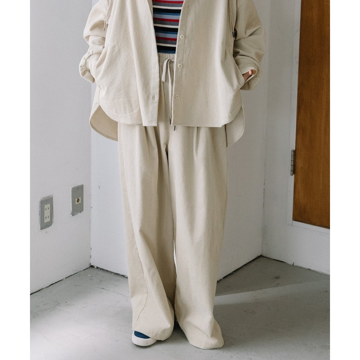 コーデュロイパンツ パンツ (白色・ホワイト系) の一覧 | マルイウェブ